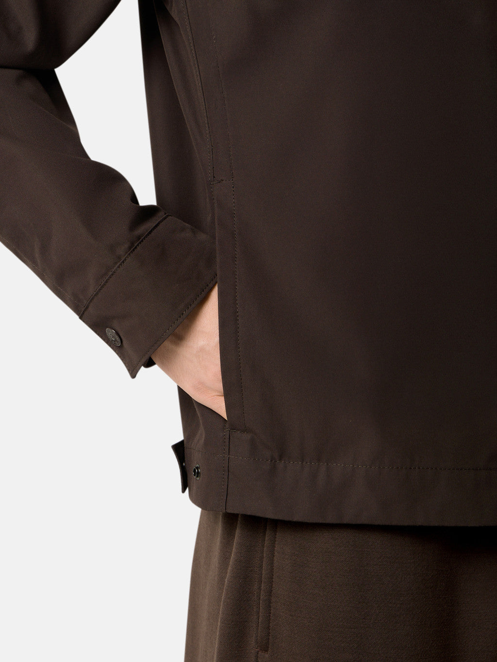 1200018 WEATHERPROOF COTTON CANVAS_STONE ISLAND GHOST