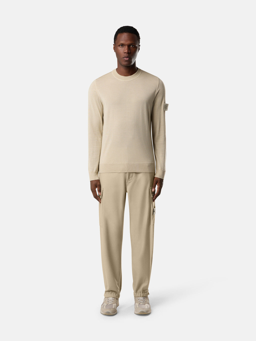 5100074 PURE LIGHT RWS WOOL_STONE ISLAND GHOST