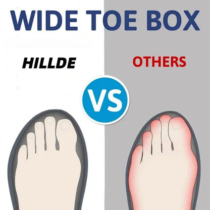 Men's Outdoor Hiking Boots - Waterproof, Non-Slip, Puncture-Proof And Smash-Proof; Correct Arch Support And Wide Toe - Suitable For Daily Wear And Outdoor Adventures