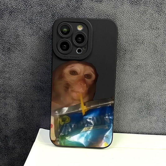 Funny Monkey - All-Inclusive Capri Length Phone Case, Compatible with iPhone