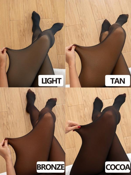 🔥MAGIC Bare-Leg Look Fleece Lined Tights☁️