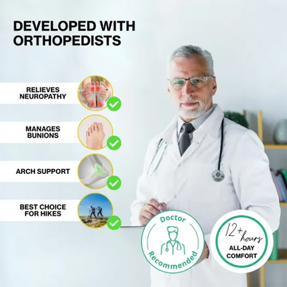 Men’s Work Hiking Boots – Waterproof, Non-Slip, Puncture and Smash Resistant, Wide Toe, Arch Support – Ideal for Daily Wear and Outdoor Adventures