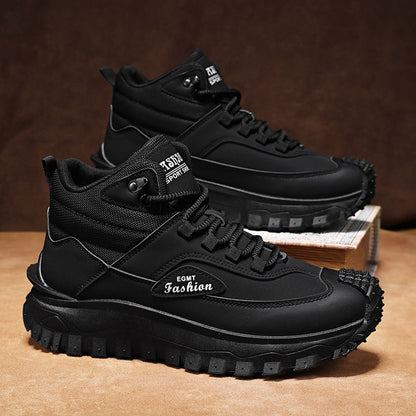 Men’s Work Hiking Boots – Waterproof, Non-Slip, Puncture and Smash Resistant, Wide Toe, Arch Support – Ideal for Daily Wear and Outdoor Adventures