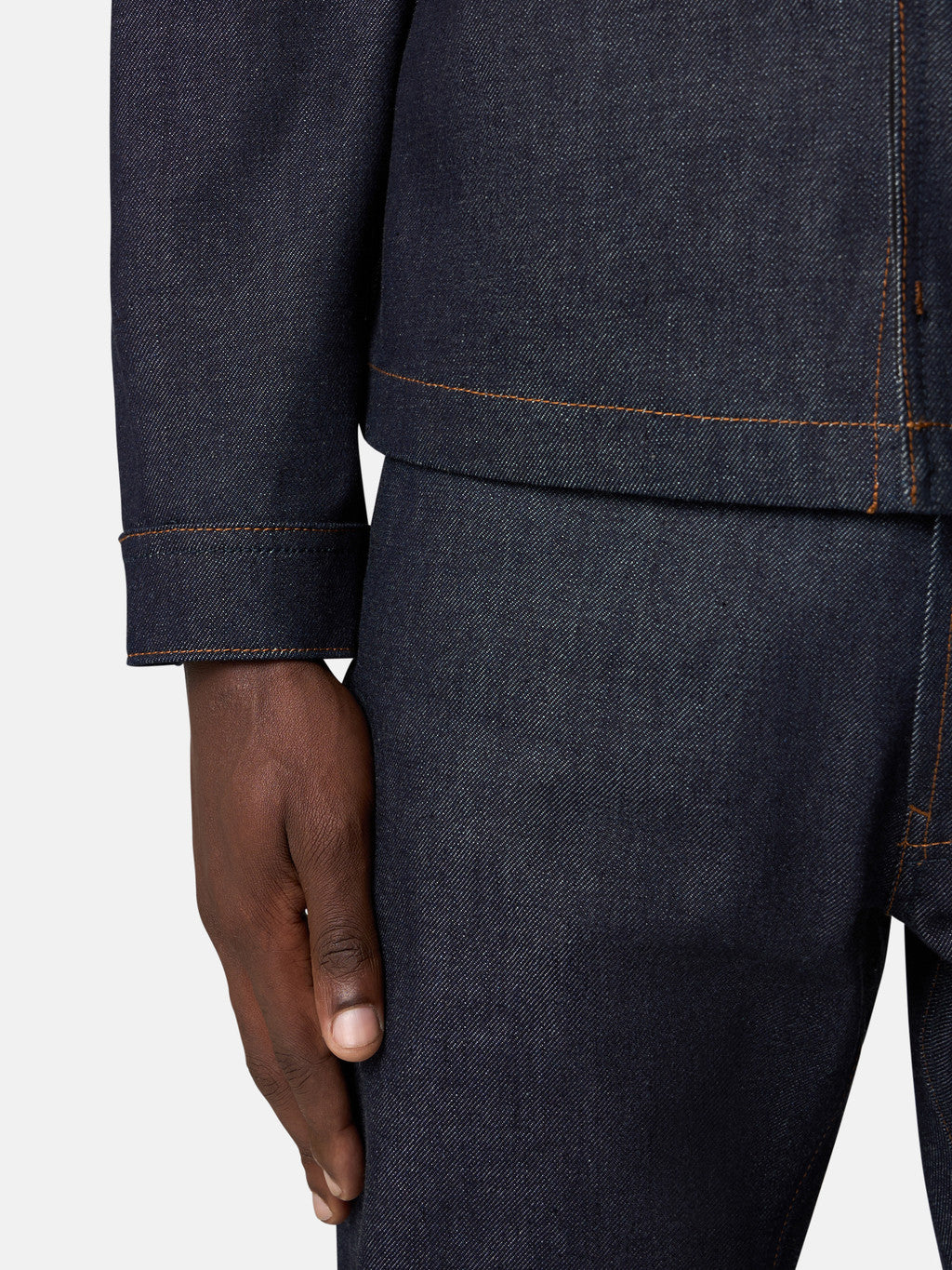 Q100027 INDIGO DENIM-RAW